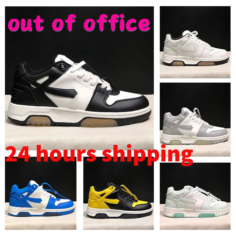 

Out Of Office Casual Shoes Low Platform Famous Vintage Designer Sneakers Running Shoes Black White Virgil Dark Presto Walking Suede Mens Women Low Tops Trainers, Colour-1