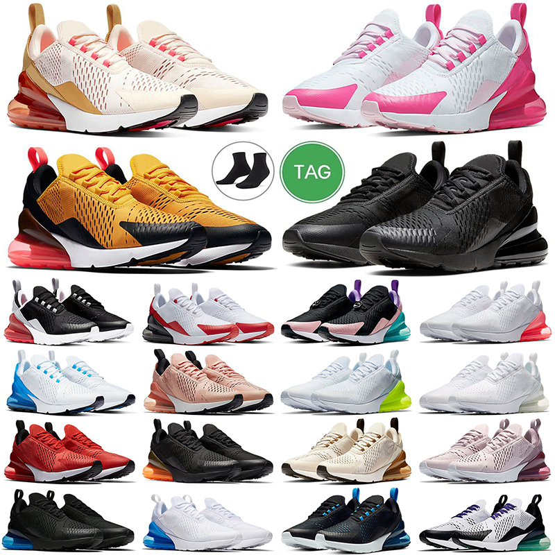 

Running Shoes 270 Sneaker Triple Black White Tiger University Blue Red Rose Anthracite Light Bone Pure Platinum Pink White Gold Mens Womens Trainers Sports Sneakers, 13