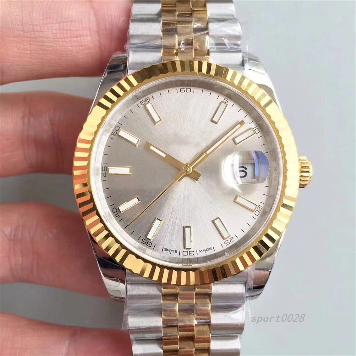 

EW Men's Watch 3235 Automatic mechanical Movement Log type series 126331 41 mm diameter, 11.7 mm thickness sapphire mirror, As shown