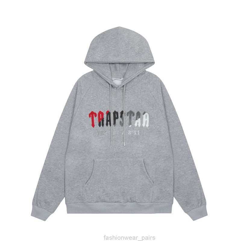 

Designer Clothing Mens Sweatshirts Fashion Streetwear Trapstar Sweater American High Street Style Autumn Winter Fashion Casual Warm Lovers Hooded Sweater Pull, Shipping fee