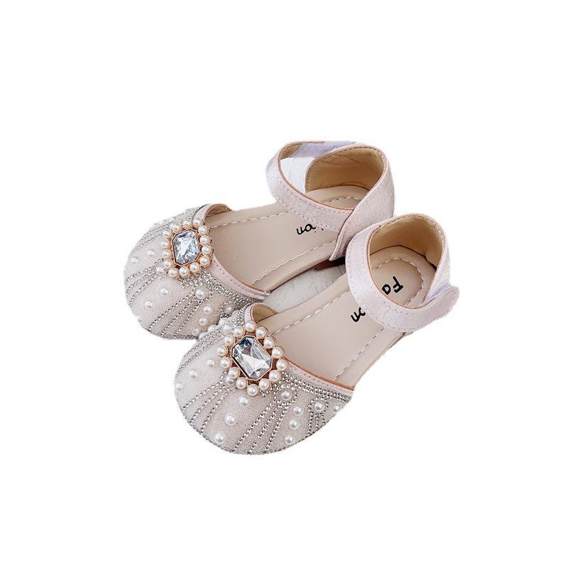 

Sandals Baby Shoes Toddler Footwear Child Girls Soft Sole Princess Leather Summer F12796, C1