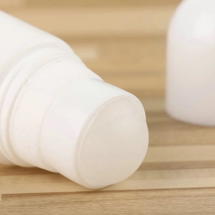 30ml 50ml 100ml White Plastic Roll On Bottle Refillable Deodorant Bottle Essential Oil Perfume Bottles DIY Personal Cosmetic Containers