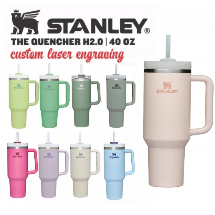 

Stanlyey 40oz Travel Coffee Mug Water Cup Stainless Steel Thermos Tumbler Cups Vacuum Flask Thermos Bottle Thermal Cup Insulated, Multi-color