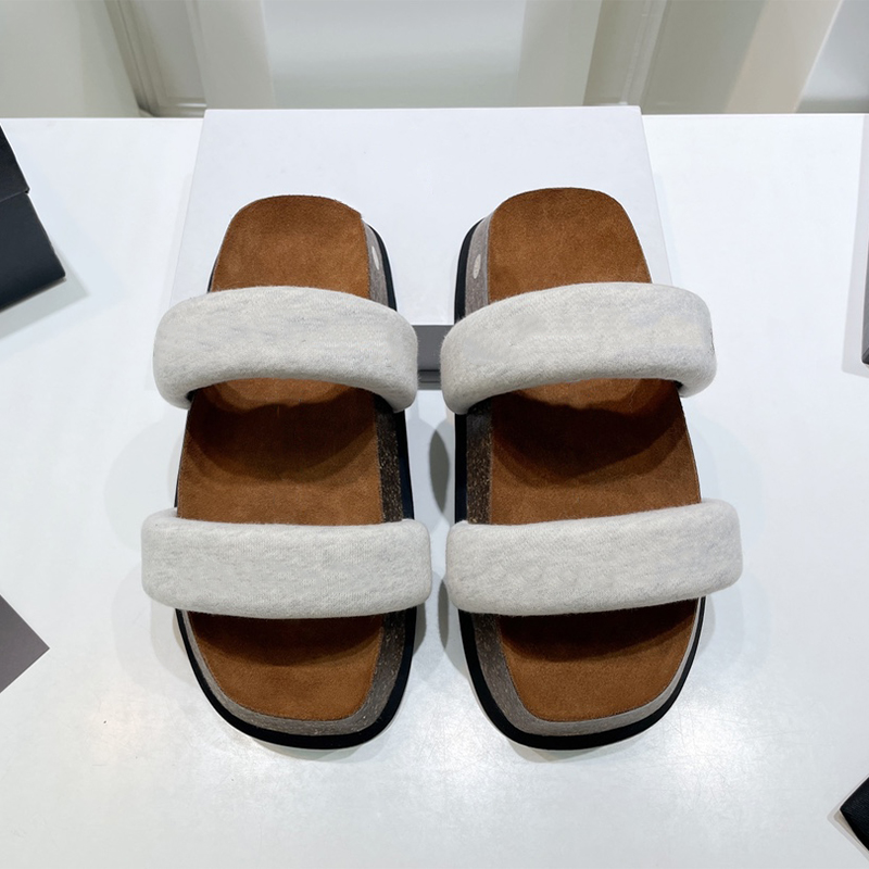 

Designer slide platform sandal womens slippers outdoor shoe Summer beach nice and cool black white flat designers flip flop house slipper summer walk, #2