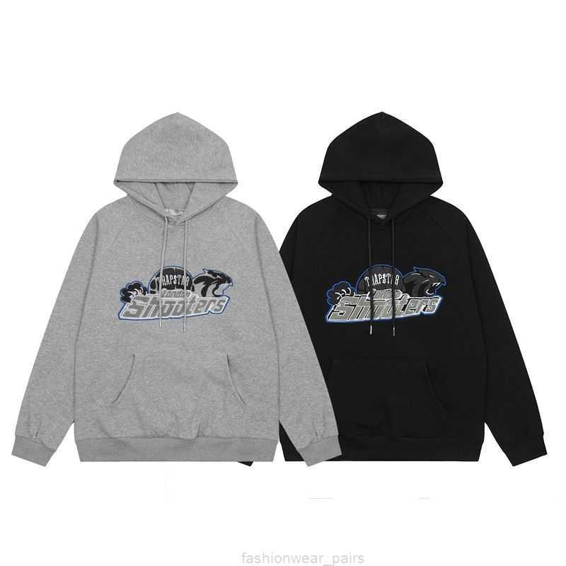 

Designer Clothing Mens Sweatshirts Fashion Streetwear Trapstar Trendy Brand with Proven Loose Fit Highquality Couples Versatile Casual Lazy Style Casual Plush Ho, Shipping fee