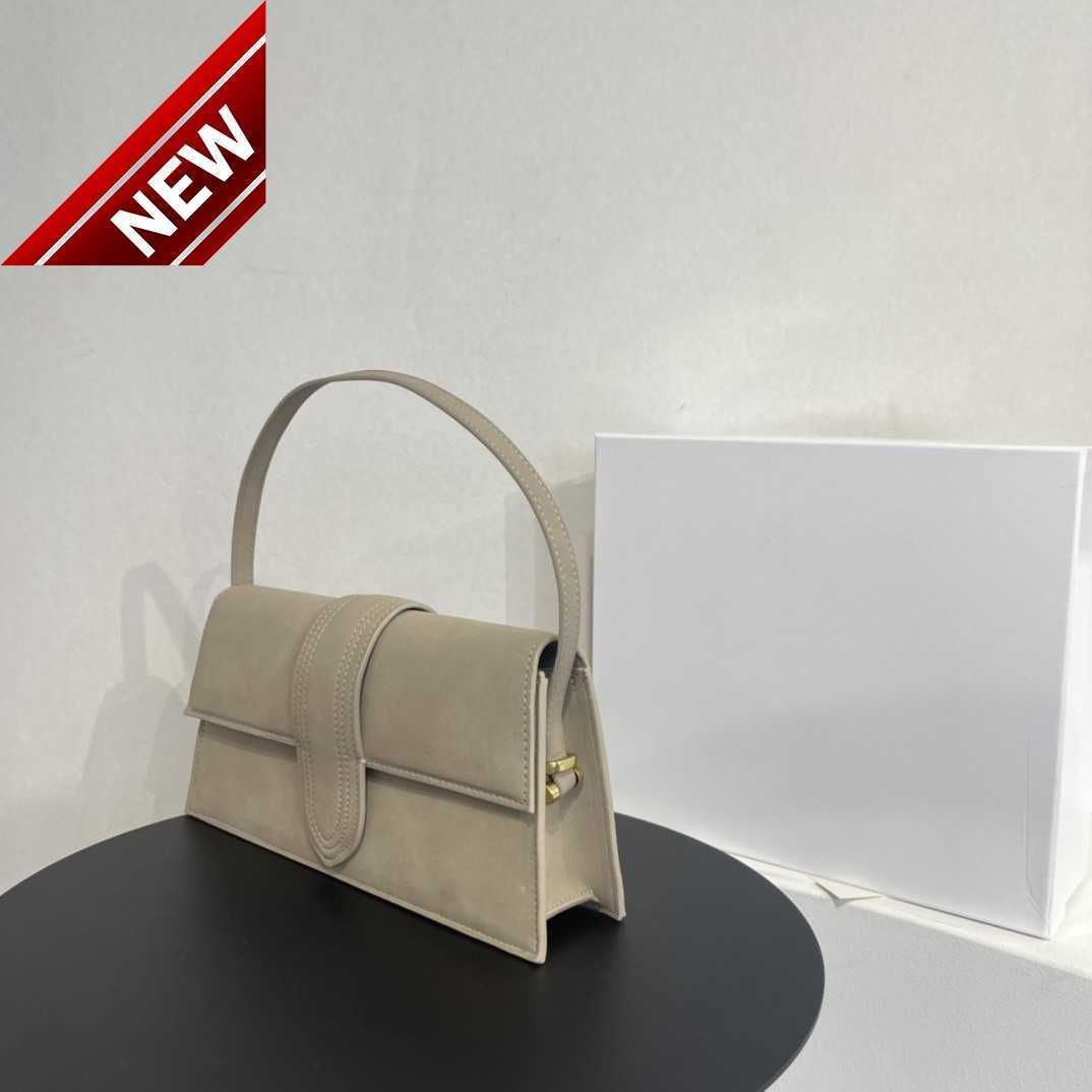 

Brand Designer Bags jacquemuus Bag Clutch Suede bag Shoulder Bag Handbags Tote Women's Fashion texture locking Messenger bags crossbody envelope bag Factory sales, 8# size 28cm