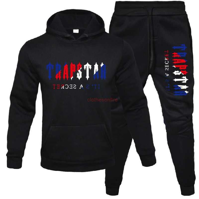 

Designer Fashion Clothing Mens Tracksuits Hoodies Trapstar Fashion Brand New Mens Womens Hoodie Set Plush Sweater Casual Sports Two Piece Set Rock Hip hop Cotton Str, Shipping fee