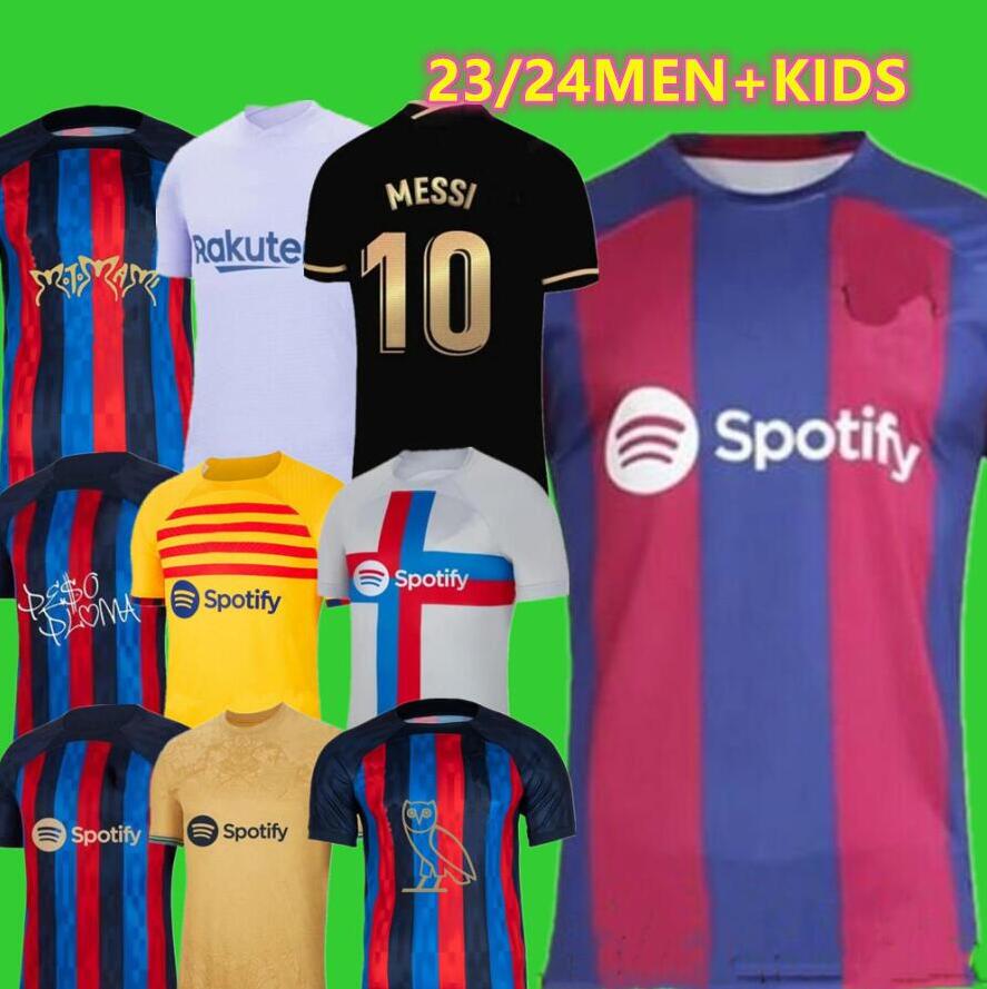 

Lewandowski soccer jerseys Drake Peso Pluma KESSIE Raphinha PEDRI campions bArcElOnAs 22 23 24 Camisetas de ANSU FATI 2023 kit shirt men kids Kounde Rosalia home men, Wine red
