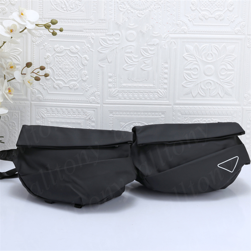 

Luxury Designers Waist Bags Classic Black Cellphone Case Canvas Nylon Style Bum Bag Belt Handbags High Quality Designer Fanny Pack, #a