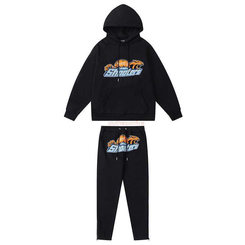 

Designer Fashion Clothing Mens Tracksuits Hoodies Autumnwinter Trendy Trapstar London Long Sleeve Sweater Set Fashion 2 Piece Set Pants British Rock Hip hop Cotton, Shipping fee