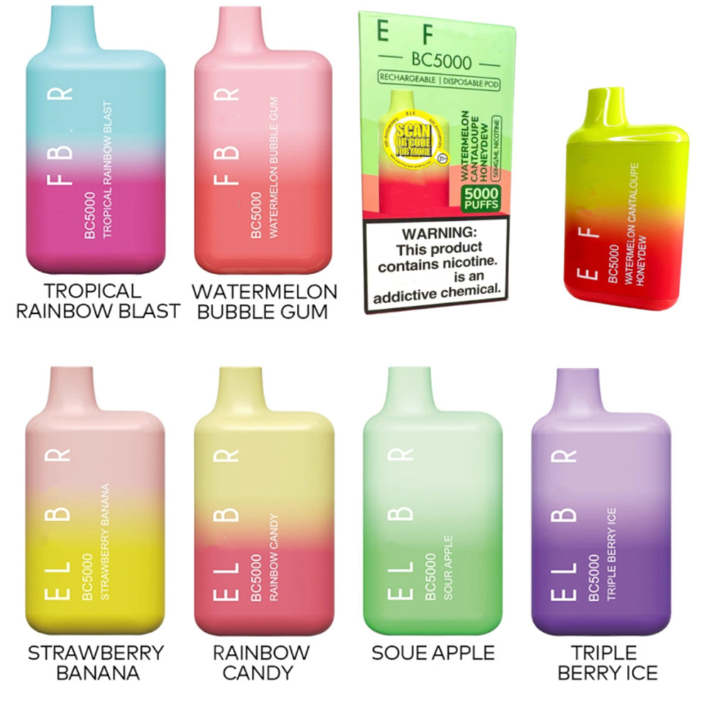 

puff 5000 5000 puff vapes disposable puff vape 5000 bar Disposable Vapes High Quality Bc5000 Puffs Elf Electronic Cigarettes Vapes