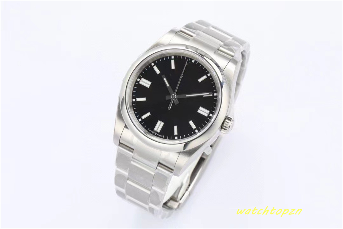 

EW Wristwatches watch custom 3230 movement mechanical diameter 36mm thickness 11.7mm Swiss ice blue luminous 904L steel sapphire glass, As shown