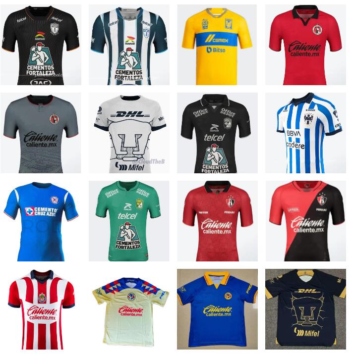 

Club America 2023 2024 Chivas de Guadalajara Soccer Jerseys Tigres UANL 23 24 LIGA MX I. BRIZUELA A. VEGA Rayados football shirt Monterrey Atlas FC GONZALEZ Club Leon