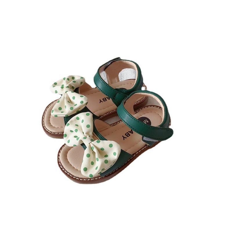 

Sandals Baby Shoes Wedge Children Girls Summer Princess Fashion Soft Sole Beach Bow F12770, C1