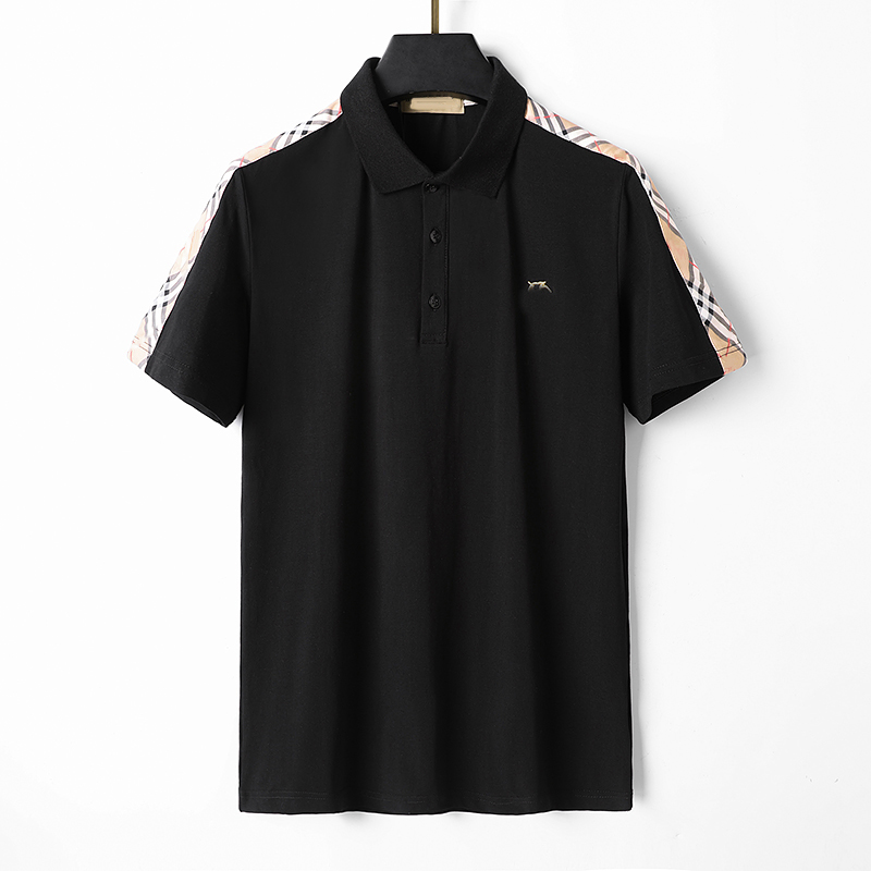 

Men s designer Polo Black and white embroidery short sleeve business casual letter B t shirts M- 3XL
