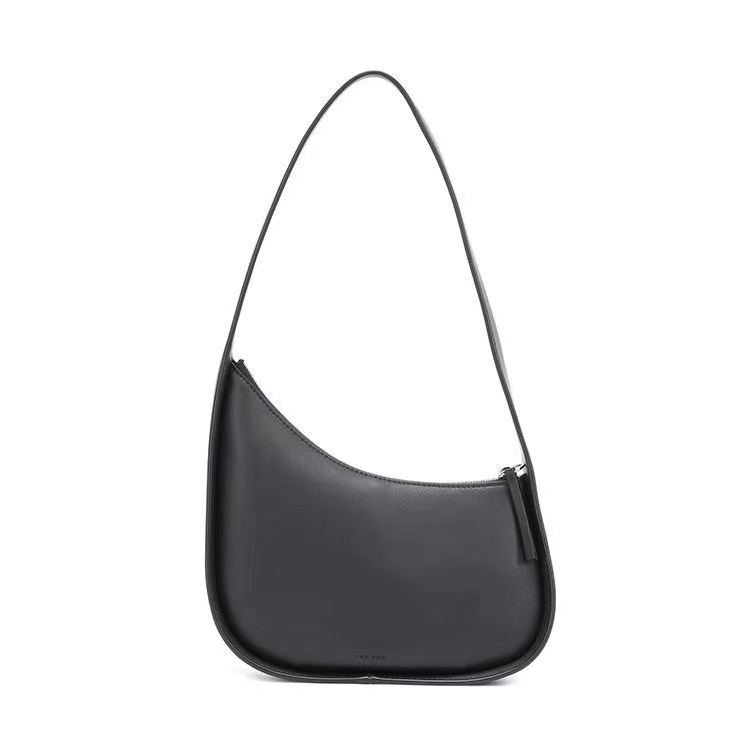 

The Row half moon bag female spring and summer niche design high-grade texture of the same leather shoulder underarm bag