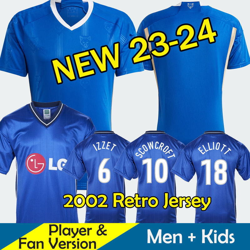 

23/24 LeICeSteR soccer jerseys Kids Kit 2002 Retro 2023 2024 Football Shirt 23 24 Home Away Training Player Version Goalkeeper BARNES TIELEMANS VARDY MADDISON DAKA