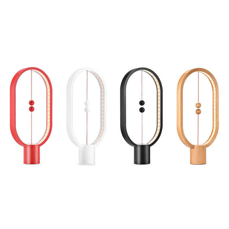 

Newest Heng LED Balance Lamp Night Light USB Powered Home Decor Bedroom Office Night Lamp Novel Light Christmas Gift Light
