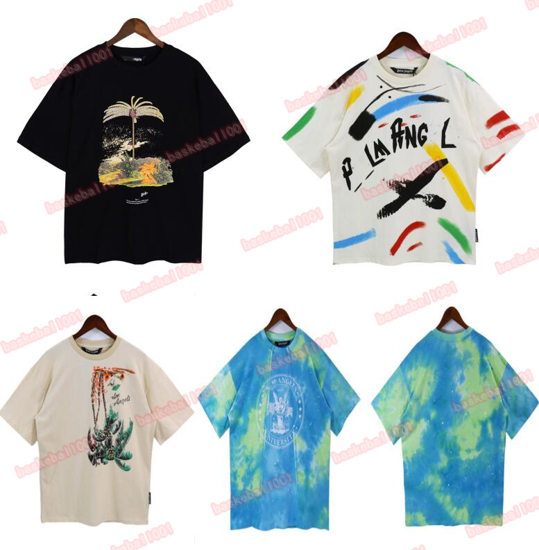 

Palm Angel Mens T Shirts Womens Designers T-shirts Tees Apparel Tops Man Casual Chest Letter Shirt Luxurys Clothing Street Shorts Sleeve Clothes Tshirts, W1111