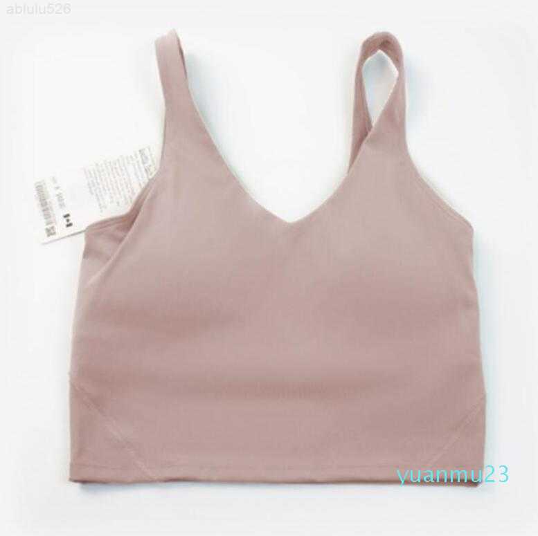 

LU Bra Align Yoga Sport High Impact Fitness Seamless Top Gym Women Active Wear Yoga Workout 22 Sports Tops LU Same Style 2022 Hot Sell, 0007