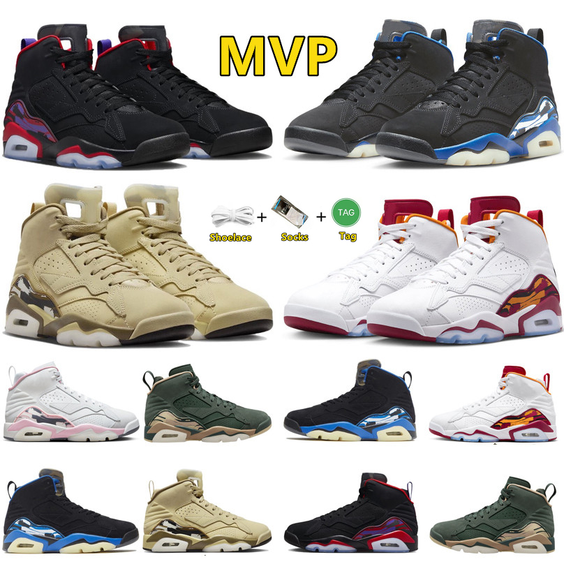 

6s 7s 8s x MVP Mens Basketballl Shoes BLACK ROYAL Cardinal Olive Khaki Shy Pink Raptors Men Women Trainers Sports Sneakers Sneaker, Color#41
