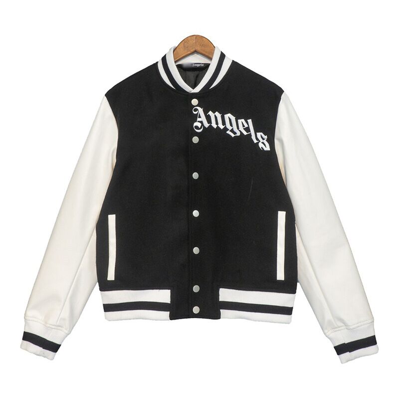 

2023 new Fashion Baseball Varsity Jacket - Warm Couple's Coat by Angel Clothing, Beige