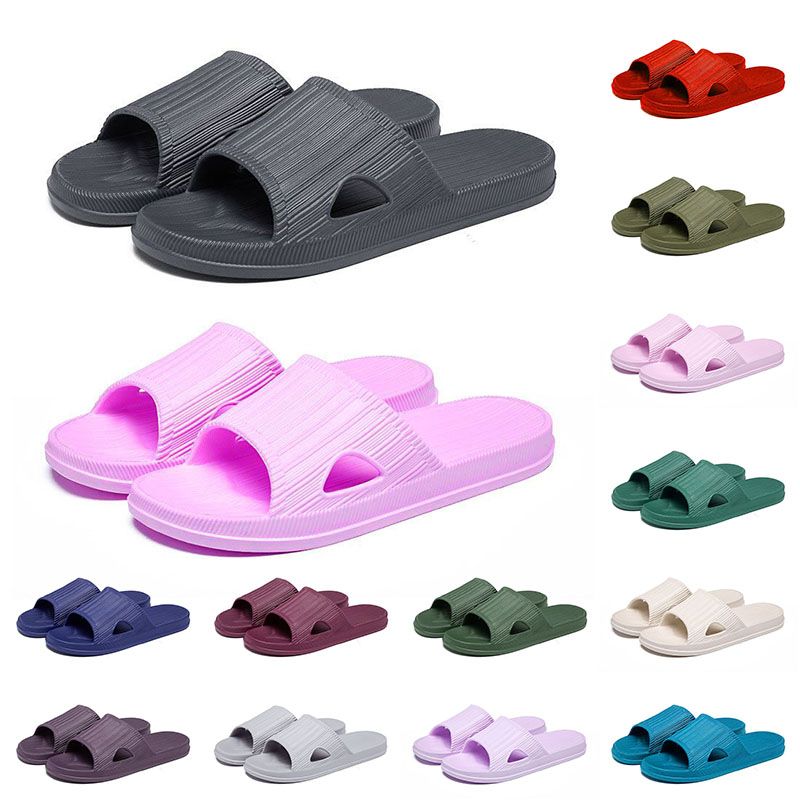 

Fashion Slides Offline Slip-on Slippers Flat Summer Beach Slide With Socks Triple Black Menta Stone Mauve Electro Orange Mens Women Loafers Sandals, C40 black 2.0 39-45
