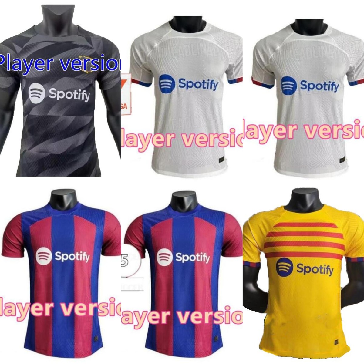 

player version LEWANDOWSKI soccer jersey GAVI camiseta de futbol PEDRI FERRAN ANSU FATI RAPHINHA football shirt, White