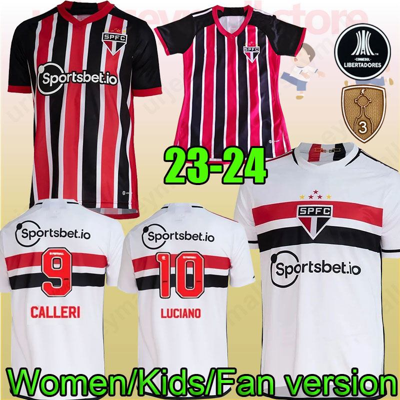 

2023 Sao Paulo fc soccer jerseys women RAFINHA MIRANDA GALOPPO 23 24 ALISSON Rafinha Calleri PABLO MAIA LUCIANO home away kids men football shirt, Women away