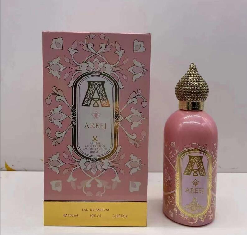 

Attar Collection Perfume 100ml Areej Azora Hayati Azalea Musk Kashmir The Queen of Sheba Areej Parfum Long Lasting Smell Men Women Fragrance Spray Cologne