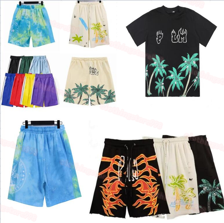 

Designer Palms Palmangel Mens Shorts Men&Womens Designer Short Pants Letter Printing Strip webbing Casual Five-point Angle Clothes Summer Beach Clothing Green Blue, Not sold separately (add postage