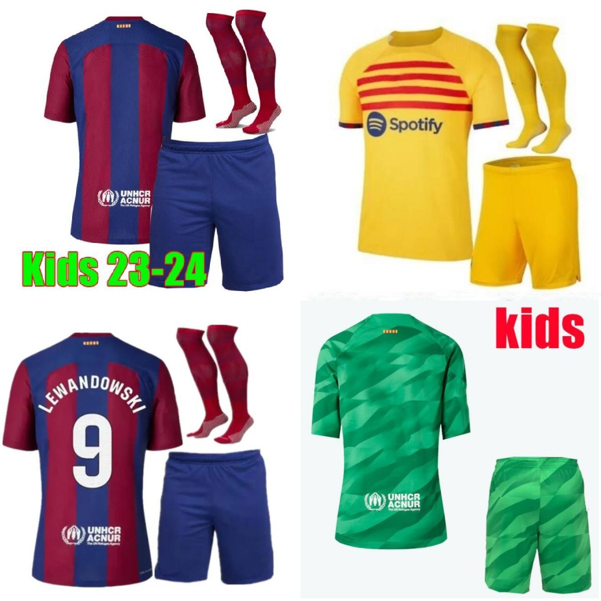 

23 soccer jersey PEDRI LEWANDOWSKI GAVI camiseta de futbol FERRAN 2024 kids sock kit ANSU FATI football shirt, Blue