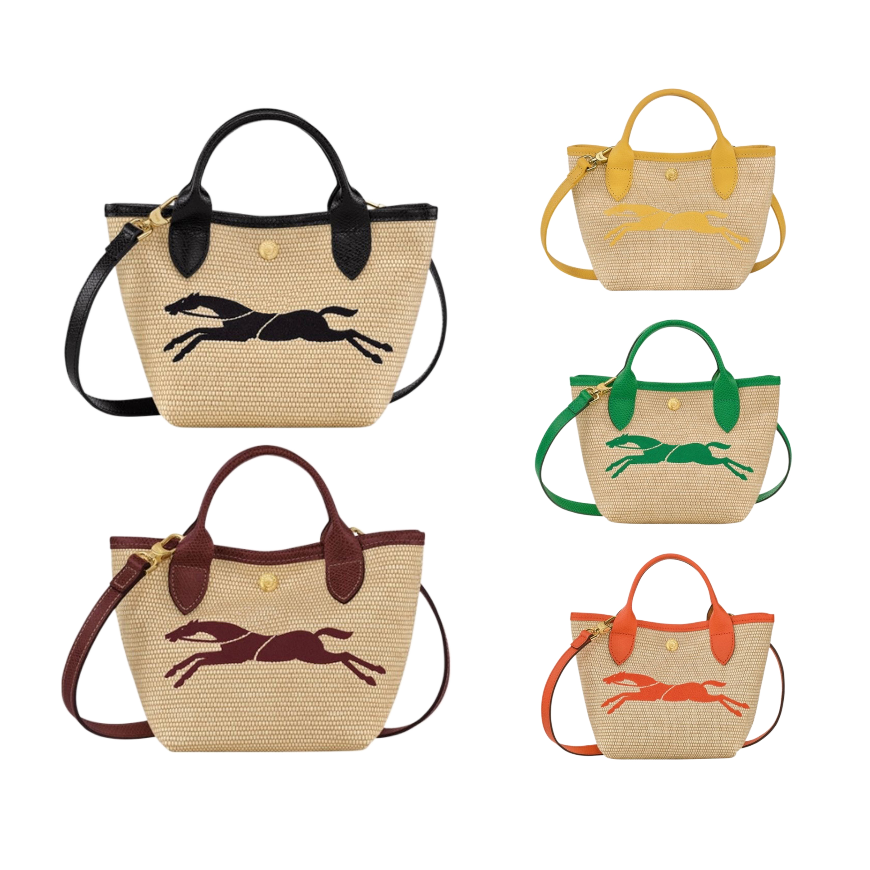 

high quality longchammp le replay Raffias beach bag luxurys With shoulder straps Cross Body Designer Womens Totes handbag mens Vintage sling small sizes Clutch Bags, Brown