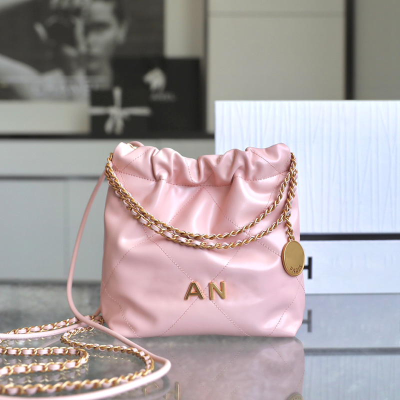 

22 Handbag Designer Bag Mirror quality Calfskin Crossbody Bag With BOX C5026