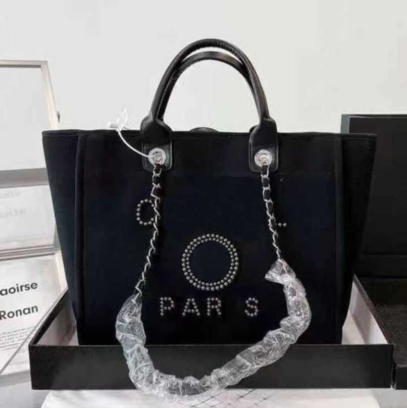 

Women's Luxury Fashion Hand Bags Embroidered Brand Handbag Female Pearl Beach Bag Big Shopping Small Backpacks Canvas Chain Backpack Evening Handbags Vrir