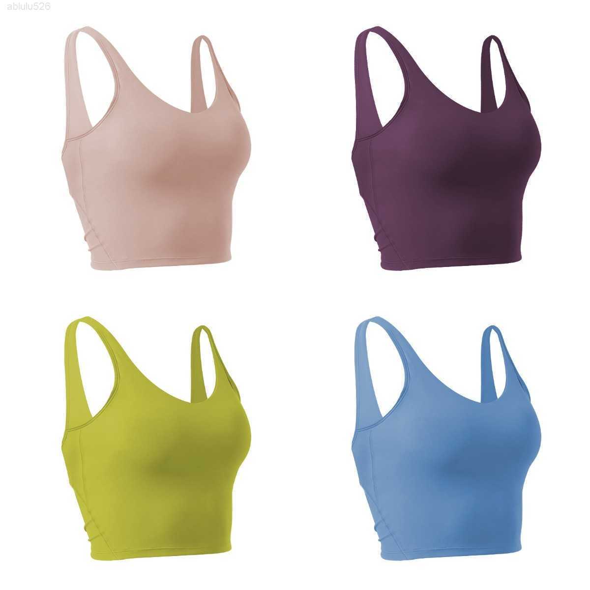 

Bra Align Yoga Sport High Impact Fitness Seamless Top Gym Women Active Wear Yoga Workout Vest Sports Tops Same Style Discount Sale lulus, 17