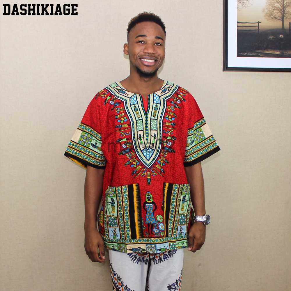 

Men's T-Shirts Men's Hoodies Sweatshirts (fast shipping) 2016 Newest Fashion Design African Traditional Print 100 Cotton Dashiki Tshirt for unisex x0620 x0620 x0620, Navy