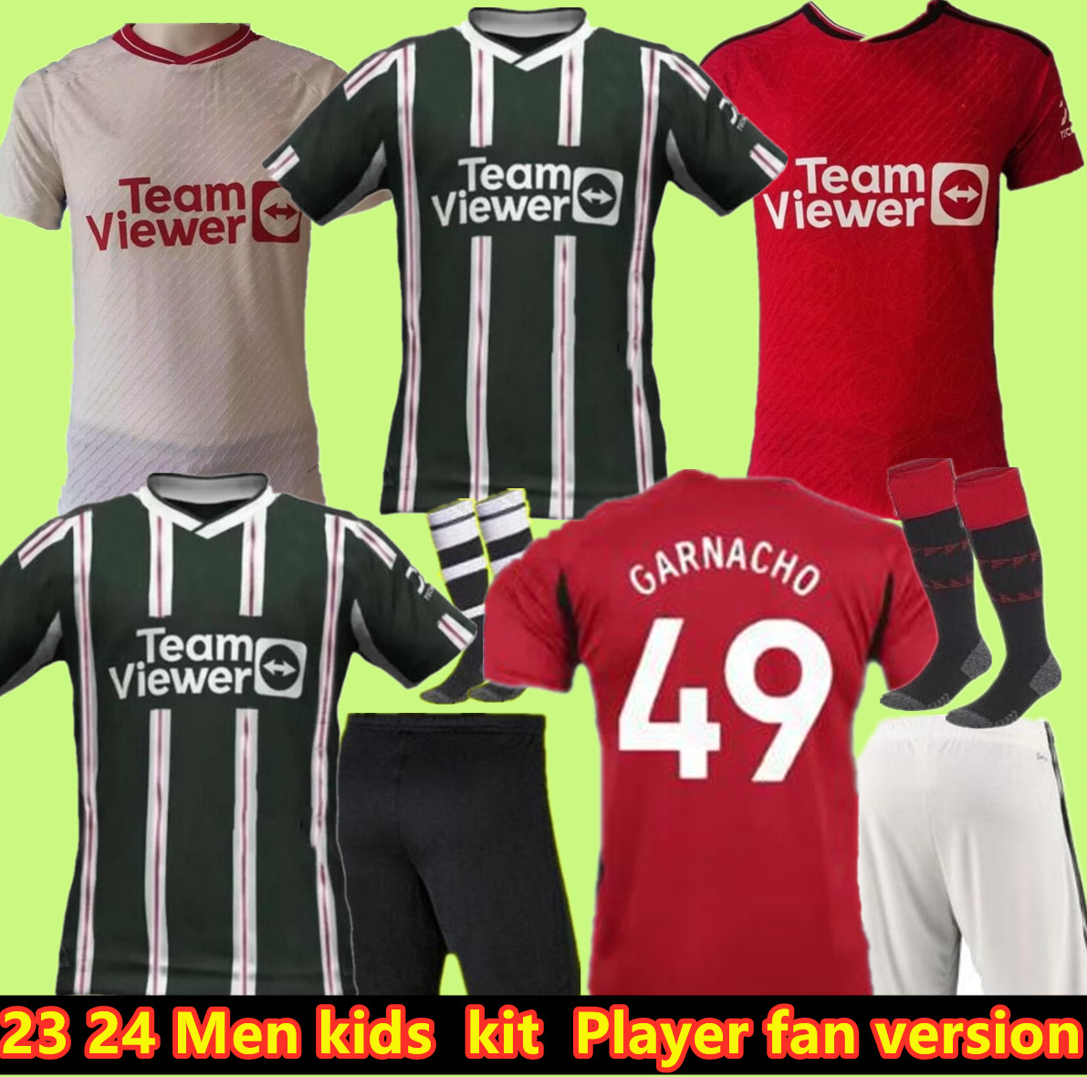 

SANCHO 23 24 soccer jerseys Antony Martinez RASHFORD Casemiro Eriksen 2023 2024 football shirt fans player MANS UTDs MARTIAL B. FERNANDES MANCHESTERS men kids kit, Red