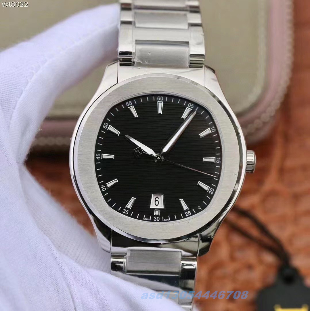 

MKS Men's Watch diameter 42mm thickness 9.5mm Cal.1110 movement CNC carved sapphire mirror fine steel, As shown