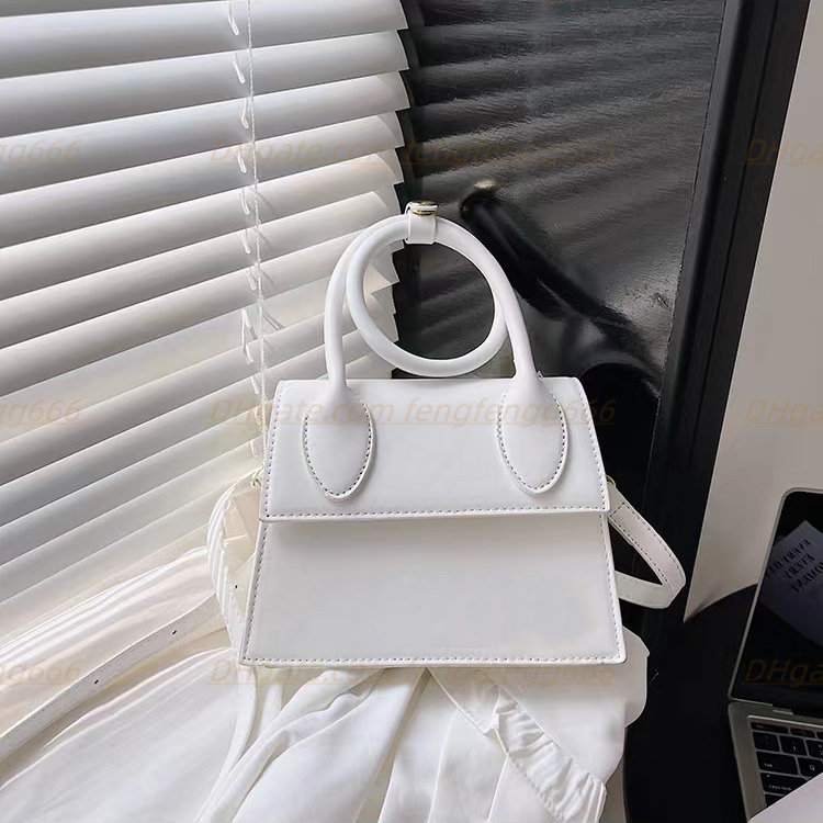 

Fashion Magnetic attraction hasp Cross Body Bags Women Shoulder Bags Multi-function Designers Fashion leather Cosmetic Bags Luxury Clutch Bags, White