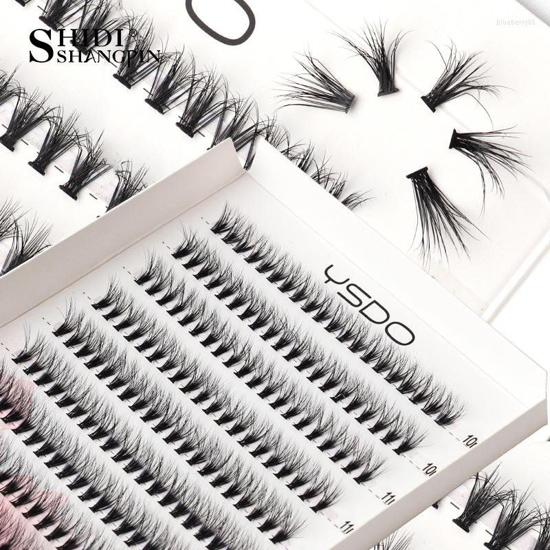 

False Eyelashes 200 Bundles Eyelash Extension 10 Rows 3D Mink Russian Volume Lashes 30D Cluster Individual Cilia Makeup Tool
