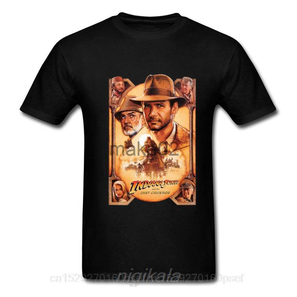 

Mens TShirts Mens Hoodies Sweatshirts Indiana Jones and The Last Crusade Tshirts Movie Poster Print Red Dead Redemption ic T Shirt Men Ostern Day Clothes Fashion x062, Black
