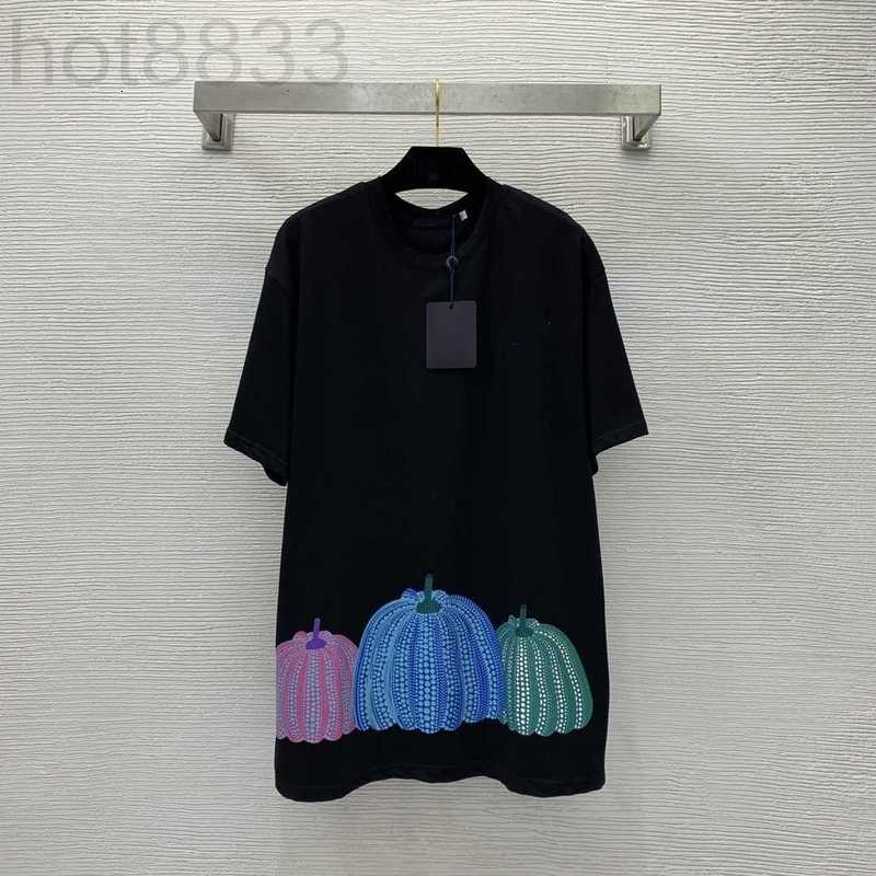 

Women' T-shirt Designer Brand Same Style 2023 New Summer o Neck Short Sleeve Fashion Milan Runway Tops I01I, Black