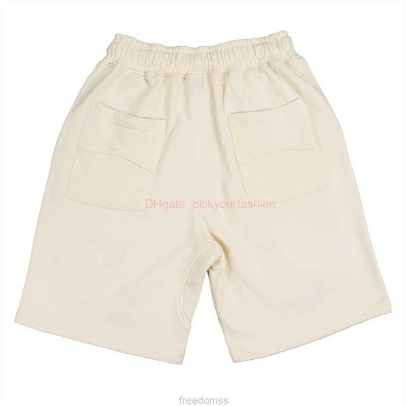 

Designer Short Fashion Casual Clothing Beach shorts Rhude Fashion Brand Co Branded Shorts Summer New High Street Embroidery Letters Casual Loose Fit Sports Capris J, Apricot 8535