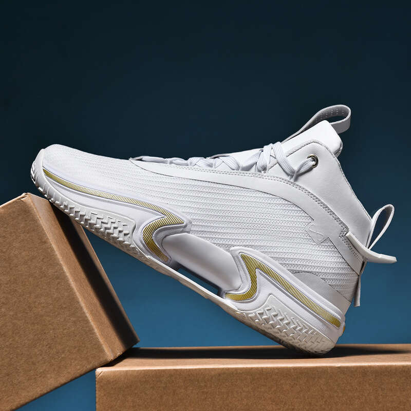 

New Style Mens Practical Basketball Shoes Man Trainers Youth Breathable Mesh Sneakers, Black purple