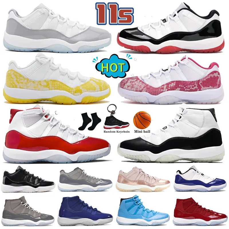 

New jumpman 11 11s Basketball shoes cement cool grey cherry yellow snakeskin DMP gamma royal blue 72-10 concord bred 25th Anniversary mens womens sports sneakers, 32 closing ceremony