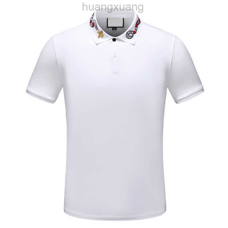 

designer polo 2019 shirt stripe t shirts snake polos bee floral embroidery mens High street fashion horse polo T-shirtFUQ2, 2# asian size