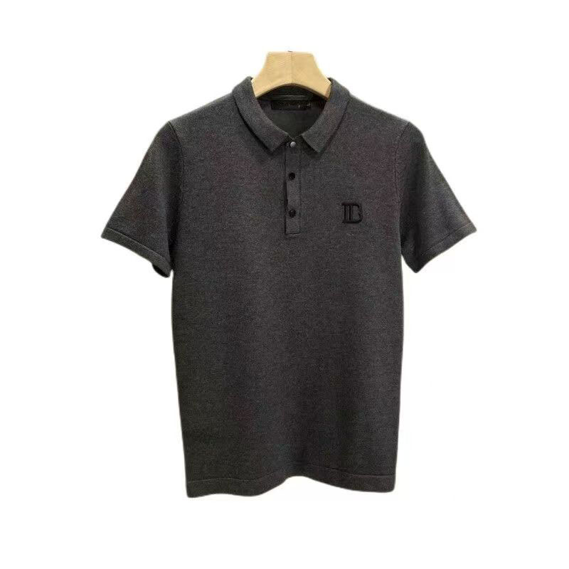 Casual Shirt Mens Polos Designer T Shirts Short Polo Man Tops With Red Striped Tshirts Unisex Streewears Short Sleeves M-5XL-image-877894899