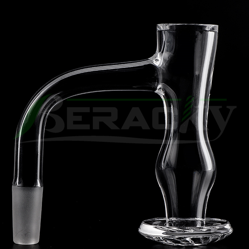 

Full Weld Beveled Edge Quartz Smoking Blender Terp Slurper Banger 20mmOD Seamless Welded Heady Quartz Nails For Glass Water Bongs Dab Rigs Pipes