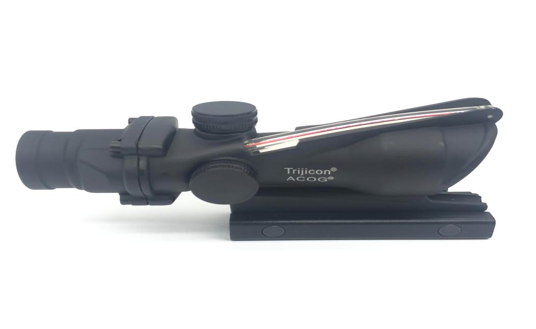 

ACOG Style 4X32 Real Fiber Red Green Illuminated Scope0124280325, Black